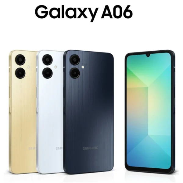 گوشی موبایل سامسونگ مدل Galaxy A06 دو سیم کارت ظرفیت 64 گیگابایت
