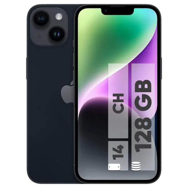 گوشی موبایل اپل مدل iPhone 14 CH دو سیم کارت ظرفیت 128 گیگابایت