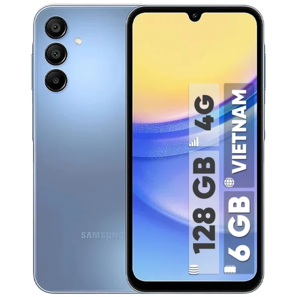 گوشی موبایل سامسونگ مدل Galaxy A15 دو سیم کارت ظرفیت 128 گیگابایت