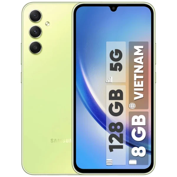 گوشی موبایل سامسونگ مدل Galaxy A34 5G دو سیم کارت ظرفیت 128 گیگابایت