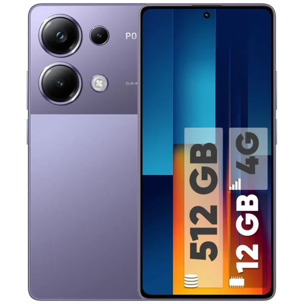 گوشی موبایل شیائومی مدل Poco M6 Pro دو سیم کارت ظرفیت 512 گیگابایت